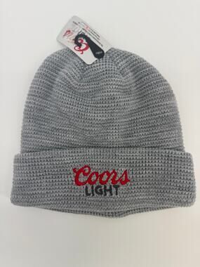 Coors Light Silver Bullet Beer Vintage Cap Hat Mens Classic Logo Casual Headwear